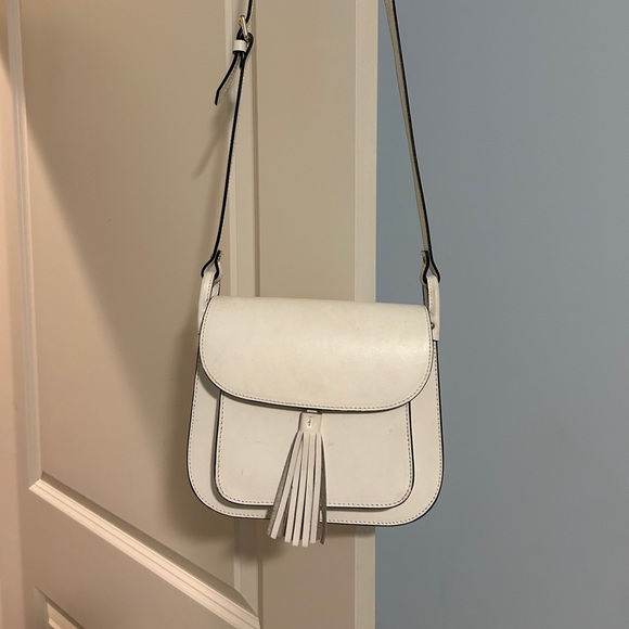 Handbags - Genuine leather Italian white crossbody